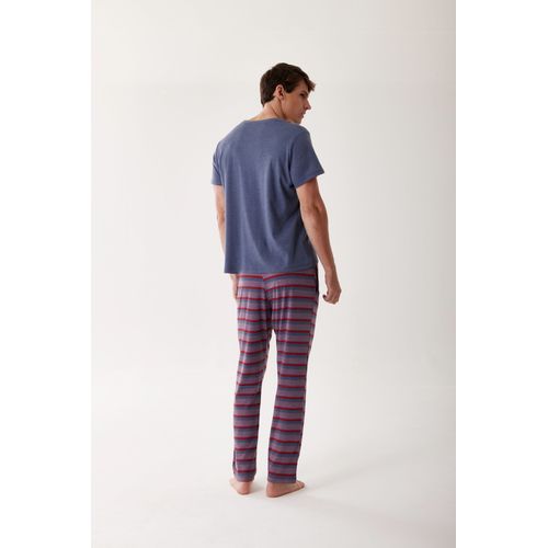 Pijama hombre a rayas